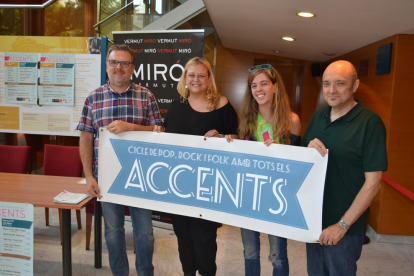 imatge de la presentació de la tercera edició d'Accents de Reus.