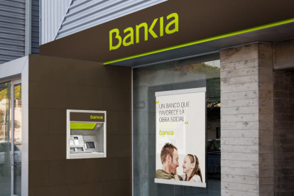 Imatge d'una oficina de Bankia.