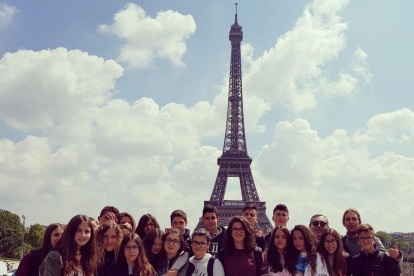 Els alumnes del centre de Santa Coloma de Queralt van visitar París.