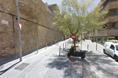 Imatge d'un tram del carrer Armanyà de Tarragona.