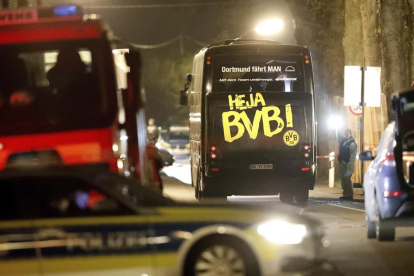 El atentado contra el autobús del Borussia Dormund tuvo lugar el 1 de abril e hirió al jugador de Sant Jaume dels Domenys Marc Bartra.