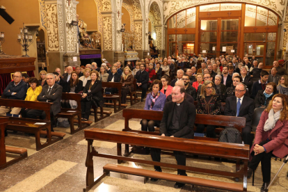 El acto se celebró en la iglesia de Sant Agustí.