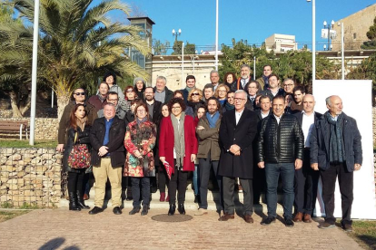 Alcaldes y concejales socialistas del Camp de Tarragona se reunieron este martes para cerrar la campaña.