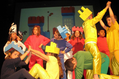 Imatge d'una edició anterior del Festival de Teatre Infantil i Juvenil del Baix Penedès.