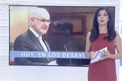 L'expresident d?UDC ha participat aquest dimecres al programa 'Los desayunos de TVE'.