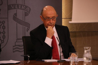 El ministre d'Hisenda, Cristóbal Montoro.