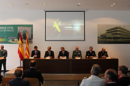 imagen del acto institucional del 173º aniversario de la fundación de la Guardia Civil.