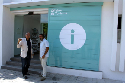 Imatge de la renovada Oficina de Turisme del Barri Marítim d'Altafulla, inaugurada avui.