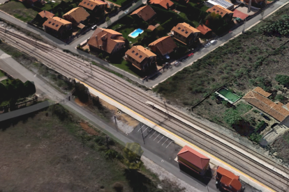 L'atropellament del vehicle va tenir lloc en un pas situat a un quilòmetre de l'estació de Santovenia de la Valdoncina.
