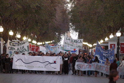 Imatge d'arxiu d'una manifestació de la plataforma realitzada l'any 2007.