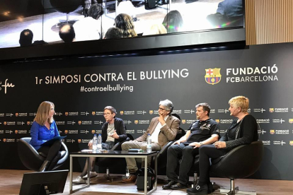 La taula rodona va tenir lloc a Barcelona.
