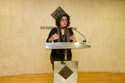 La regidora de Benestar Social, Montserrat Vilella.
