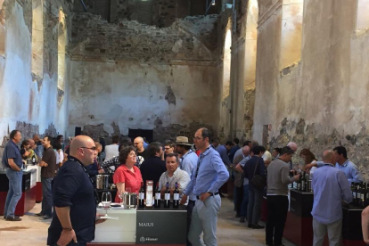 Els professionals convidats a Espai Priorat han pogut fer un tast dels principals vins de la DOQ.