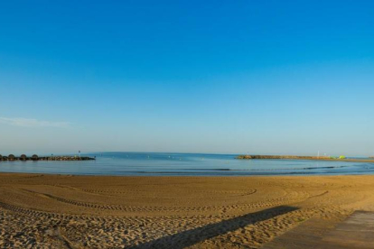 La playa de Cunit.