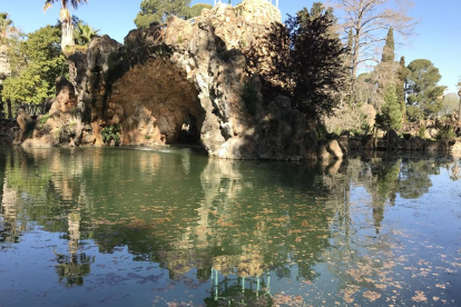 Una de las espectacularidades del Parc Samà es la combinación de naturaleza y agua.