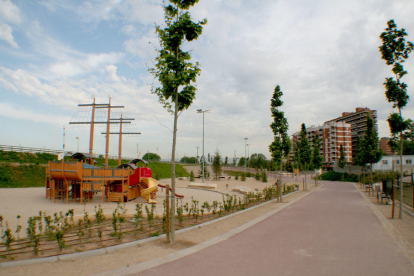 Imatge del parc del Francolí, a la zona on es farà la trobada.