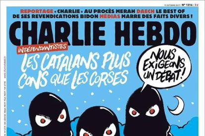 La portada de Charlie Hebdo.