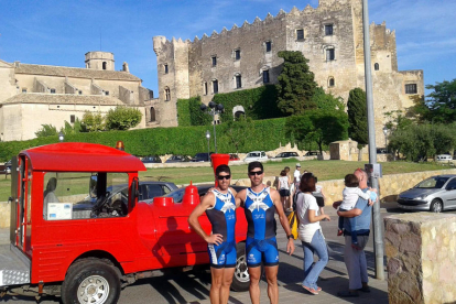 Los hermanos aprovecharon para hacer turismo por el municipio del Tarragonès.
