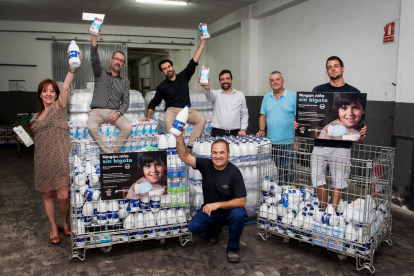 La campanya pretén posar solució al dèficit de llet que pateixen més de 215.000 persones ateses pels bancs d'aliments catalans.