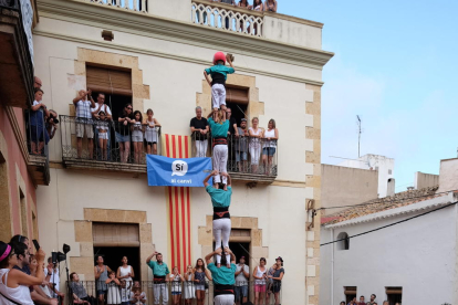 3de9fa dels Castellers de Vilafranca al Catllar