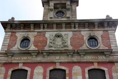 La fachada del Parlament de Catalunya, en una imagen de archivo.