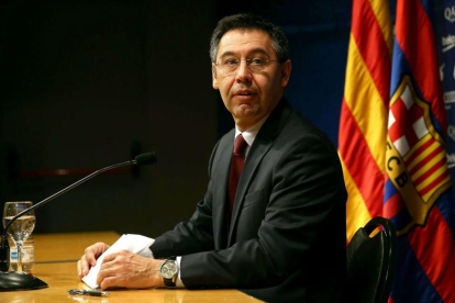 Imagen de archivo del presidente del Barça, Josep Maria Bartomeu.