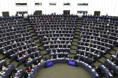 El ple del Parlament Europeu, en una imatge d'arxiu