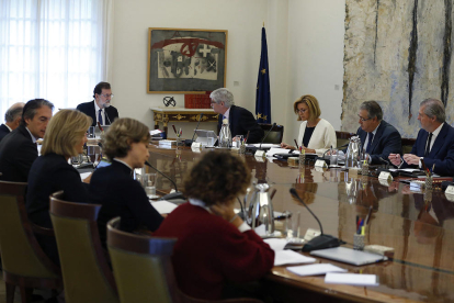 Reunión del Consejo de Ministros, este 21 de octubre.