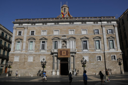 El Palau de la Generalitat, en una imatge d'arxiu.