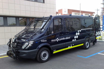 Un vehicle de la Guàrdia Urbana de Reus en una imagen de archivo.