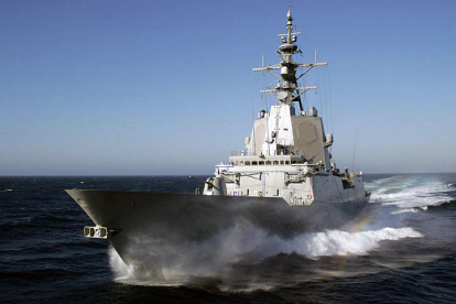 Imagen de la fragata Almirante Juan de Borbón.
