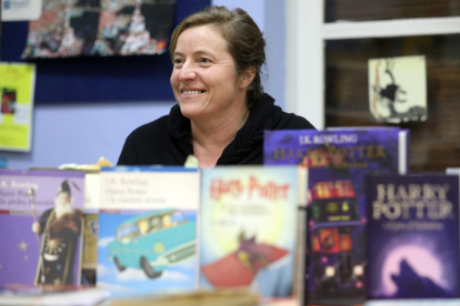 Laura Escorihuela va traudir els quatre primers llibres de Harry Potter al català.