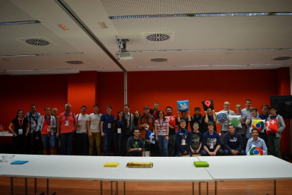 Imatge de l'edició del 2014 del GDG DevFest a Reus.