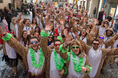 Una imatge d'arxiu del Carnaval de Reus, que se celebrarà aquest 2018 entre el 8 i el 14 de febrer.