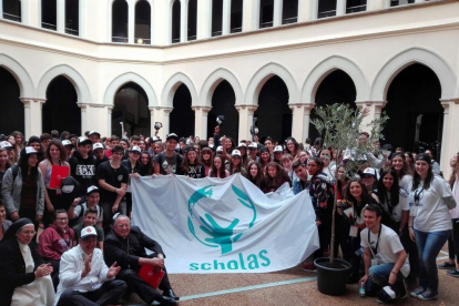 Imagen del reciente Encuentro de Scholas Ocurrentes en Tarragona