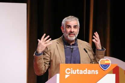 Imatge del diputat electe de Ciutadans, Carlos Carrizosa.