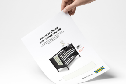 Imatge de l'anunci publicat per Ikea.