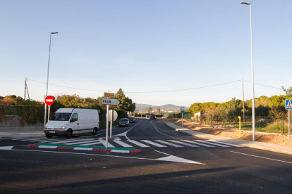 Les feines tenien la finalitat de millorar la seguretat a la zona i eliminar també els girs a l'esquerra.