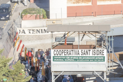 Imatge de la XVII Festa de l'Oli Nou a Constantí, celebrada aquest diumenge 26 de novembre.