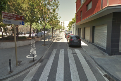Los hechos sucedieron en la calle Jaume Balmes.