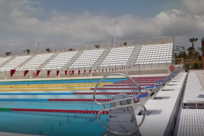 La piscina olímpica.