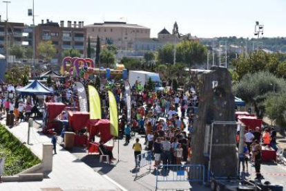 Imagen de las actividades durante la Fiesta del Deporte en Torredembarra.