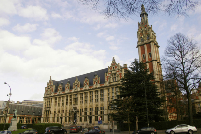 Imatge de la façana de la Universitat Lliure de Brussel·les.