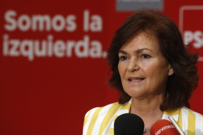 Carmen Calvo serà vicepresidenta del Govern