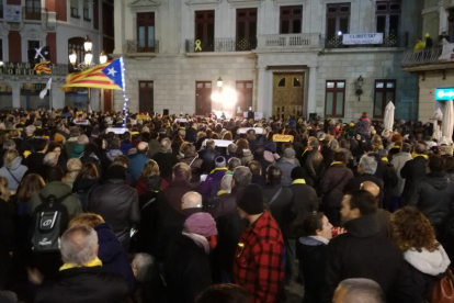 La convocatòria de l'ANC s'ha estès a altres poblacions. En imatge, la plaça Mercadal de Reus.