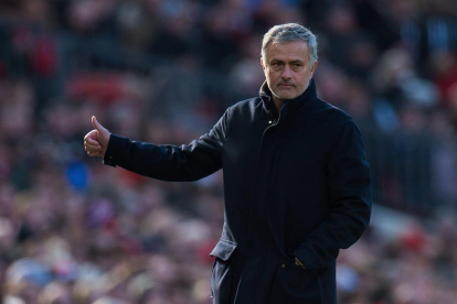 Mourinho és en l'actualitat l'entrenador del Manchester United.