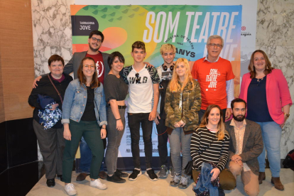 L'alcalde de Tarragona rep als participants de la 25a Mostra de Teatre Jove.