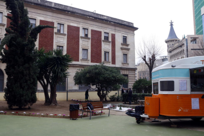 Los jardines del Banc d'Espanya de Tarragona, que se han reabierto a la ciudadanía.