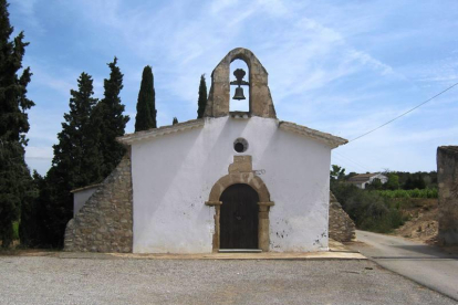 Imatge de l'ermita de Sant Antoni de la Llacuneta.