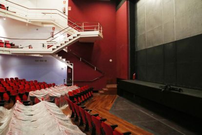Plano abierto del Teatro Metropol, una vez acabada la primera fase de obras.